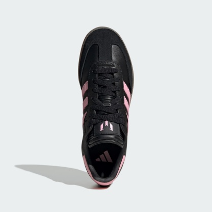 Samba Messi Schuh – Core Black / Gold Metallic / Gum – JP7845