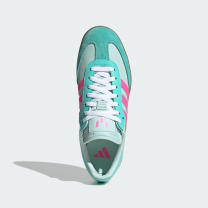Samba Messi Schuh – Halo Mint / Lucid Pink / Gum – KI8505