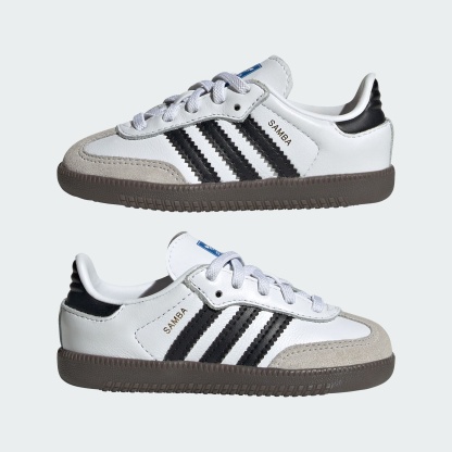 Samba OG Kids Schuh – Cloud White / Core Black / Gum – IE3679