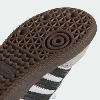 Samba OG Kids Schuhe, Komfortverschluss, elastische Schnürsenkel – White / Core Black / Gum – JQ3191
