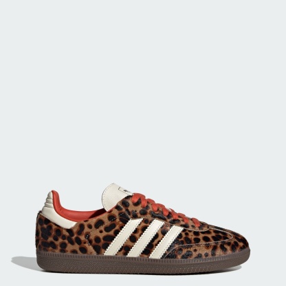 Samba OG Schuh – Brown / Preloved Red / Cream White – JI2734