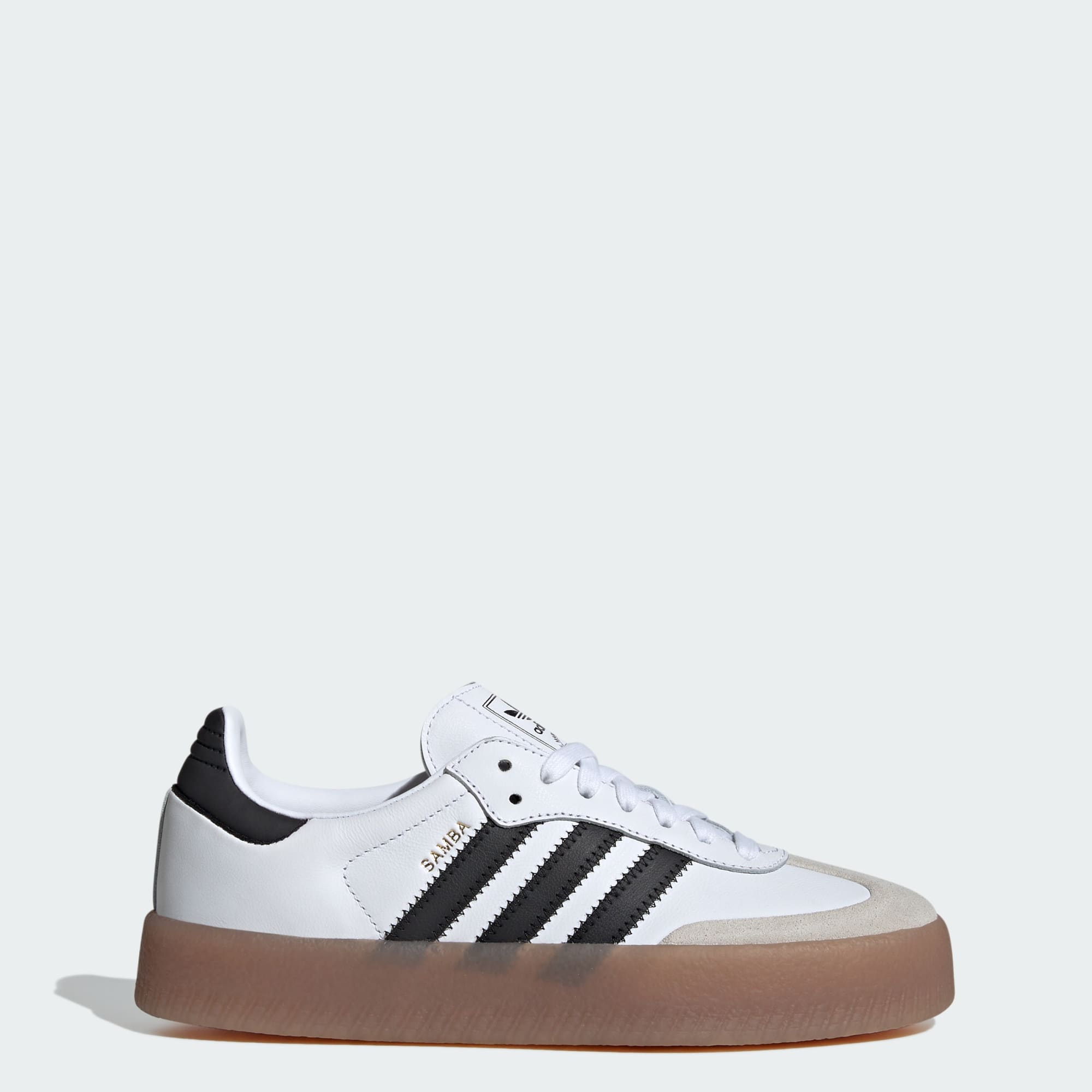 Sambae Schuh – Cloud White / Core Black / Gold Metallic – JI1349