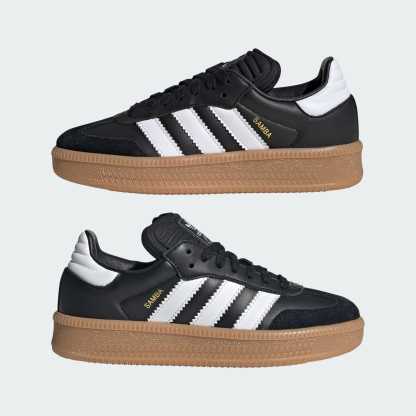 Samba XLG Kids Schuh – Core Black / Cloud White / Gum – JH6517