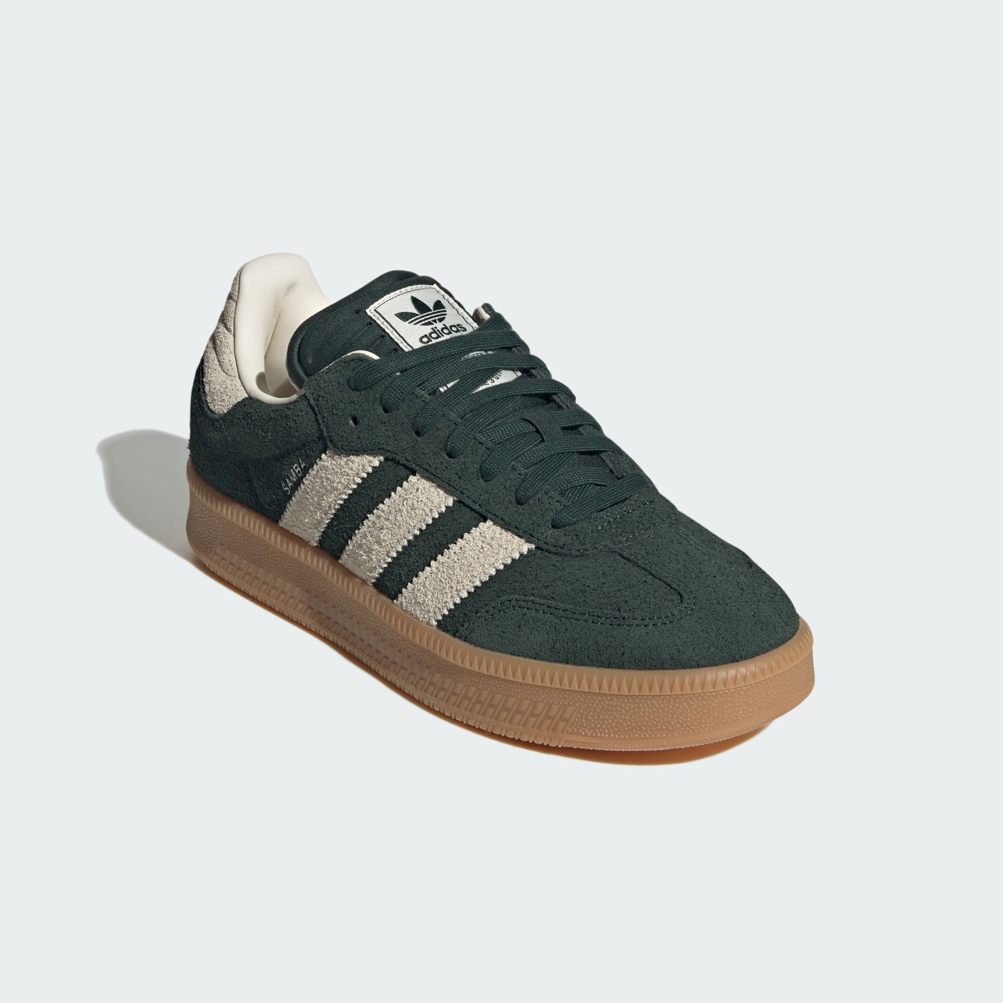 Samba XLG Schuh – Shadow Green / Chalk White / Gum – JI3198
