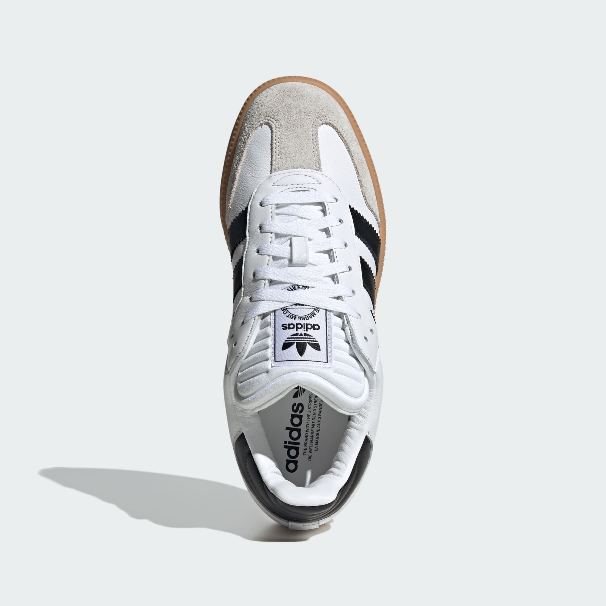 Samba XLG Schuh – Cloud White / Core Black / Gum – IE1377