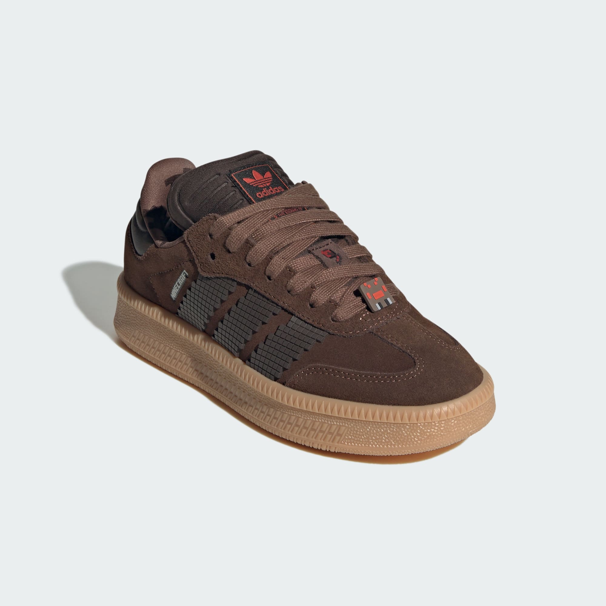 Samba XLG X Minecraft Kids Schuh – Brown / Dark Brown / Trace Brown – JQ8934