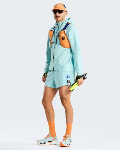 Summit VECTIV™ Pro 3 Trailrunning-Schuhe – Canal Blue-Papaya