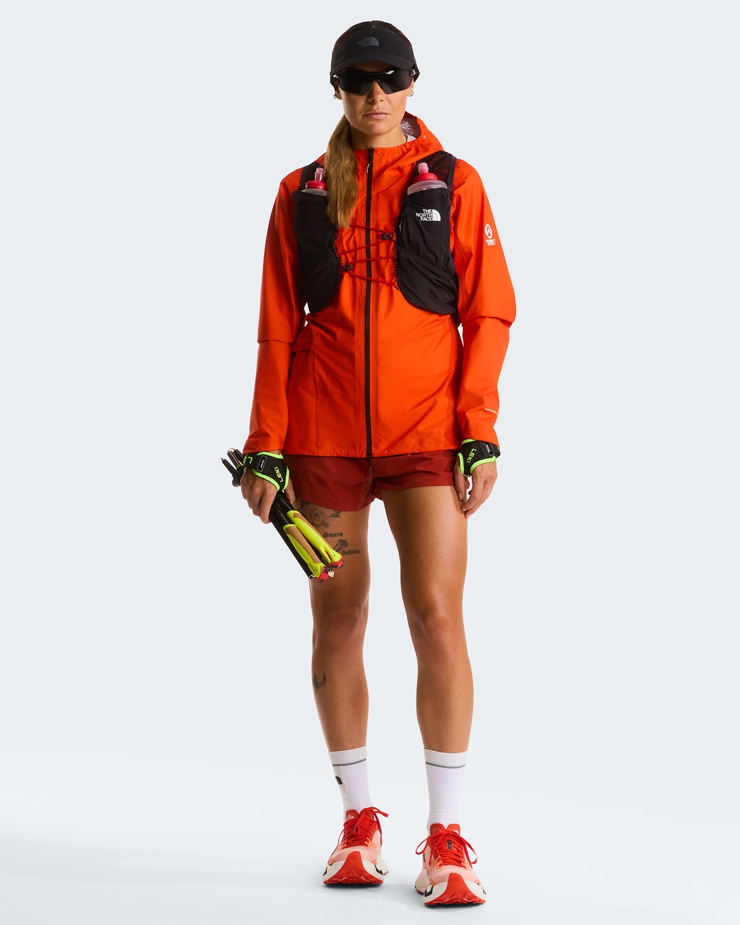 Summit VECTIV™ Pro 3 Trailrunning-Schuhe – Citrus Rust-Lava Red