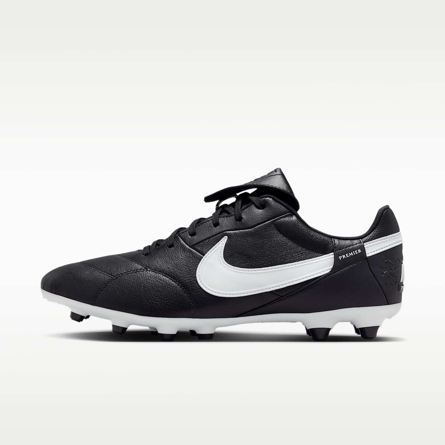 Nike Premier 3 FG Low-Top Fußballschuh – Schwarz/Weiß