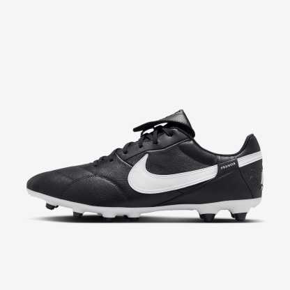 Nike Premier 3 FG Low-Top Fußballschuh – Schwarz/Weiß
