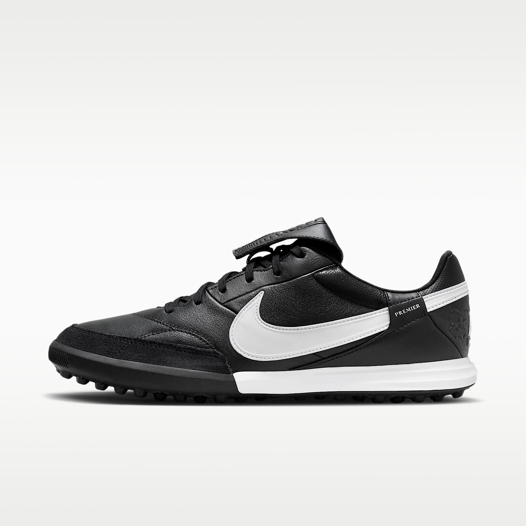 Nike Premier 3 TF Low-Top Fußballschuh – Schwarz/Weiß
