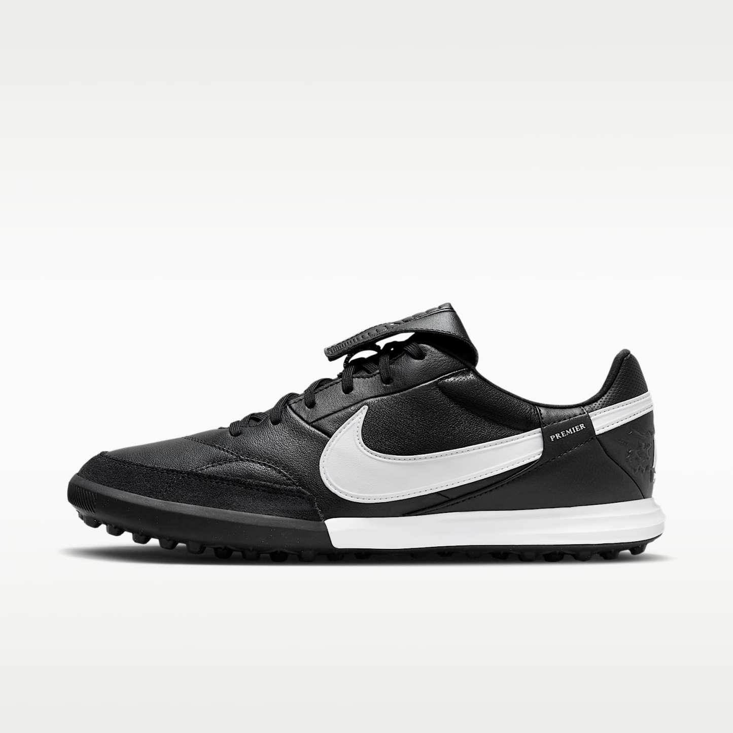 Nike Premier 3 TF Low-Top Fußballschuh – Schwarz/Weiß