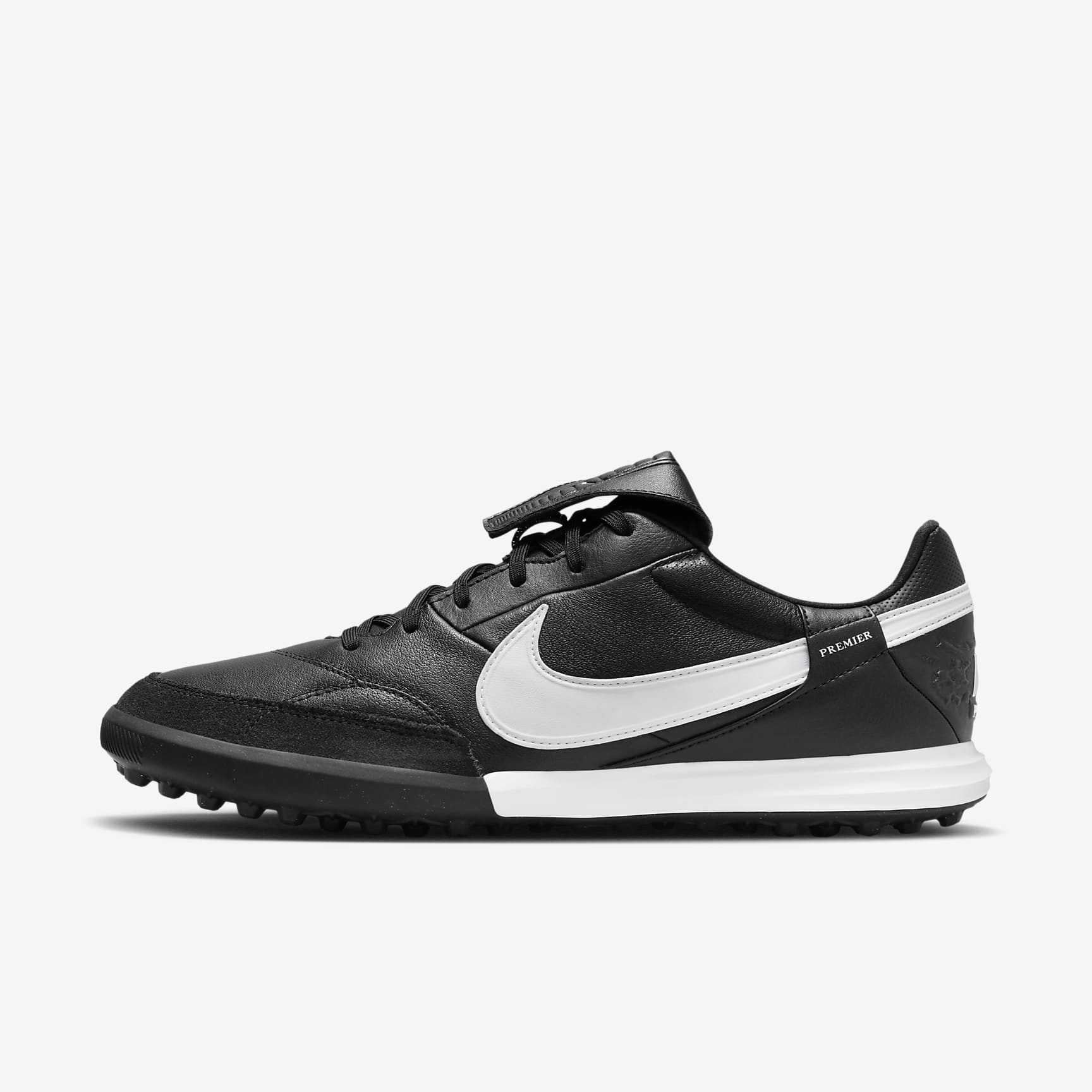 Nike Premier 3 TF Low-Top Fußballschuh – Schwarz/Weiß