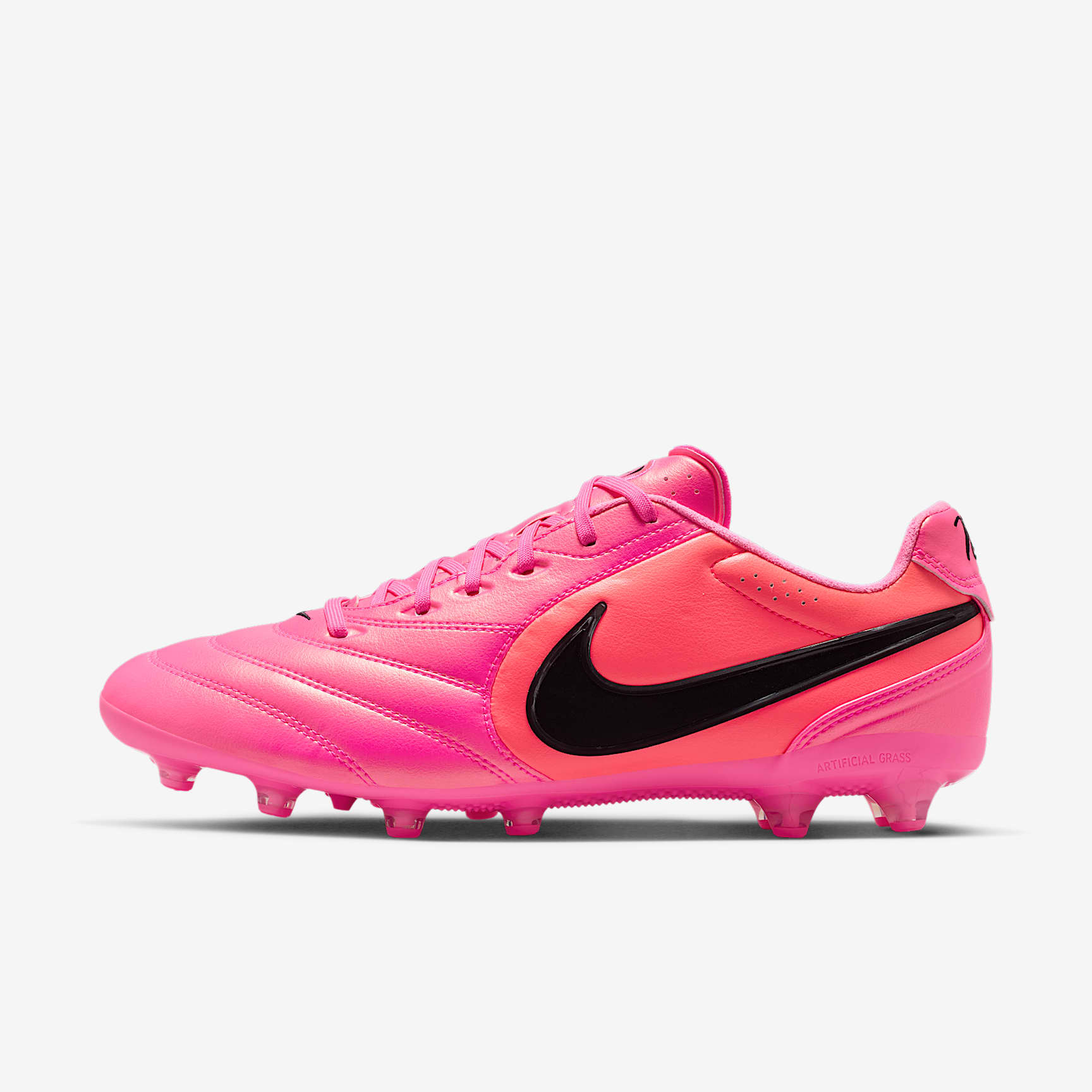 Nike Tiempo Ligera Pro Low-Top-Fußballschuh für Kunstrasen – Multi-Color/Schwarz