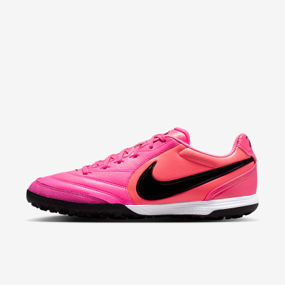 Nike Tiempo Ligera Pro Low-Top-Fußballschuh für Turf – Multi-Color/Schwarz