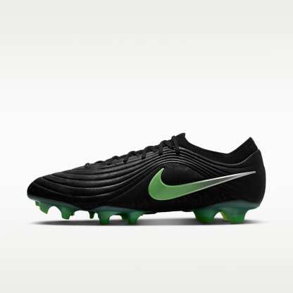 Nike Tiempo Maestro Elite Low Top Fußballschuh für normalen Rasen – Schwarz/Schwarz/Illusion Green