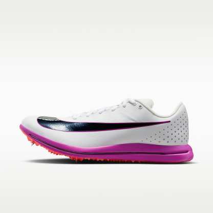 Nike Triple Jump Elite 3 Sprung-Spike für Leichtathletik – Weiß/Hyper Turquoise/Bright Crimson/Obsidian