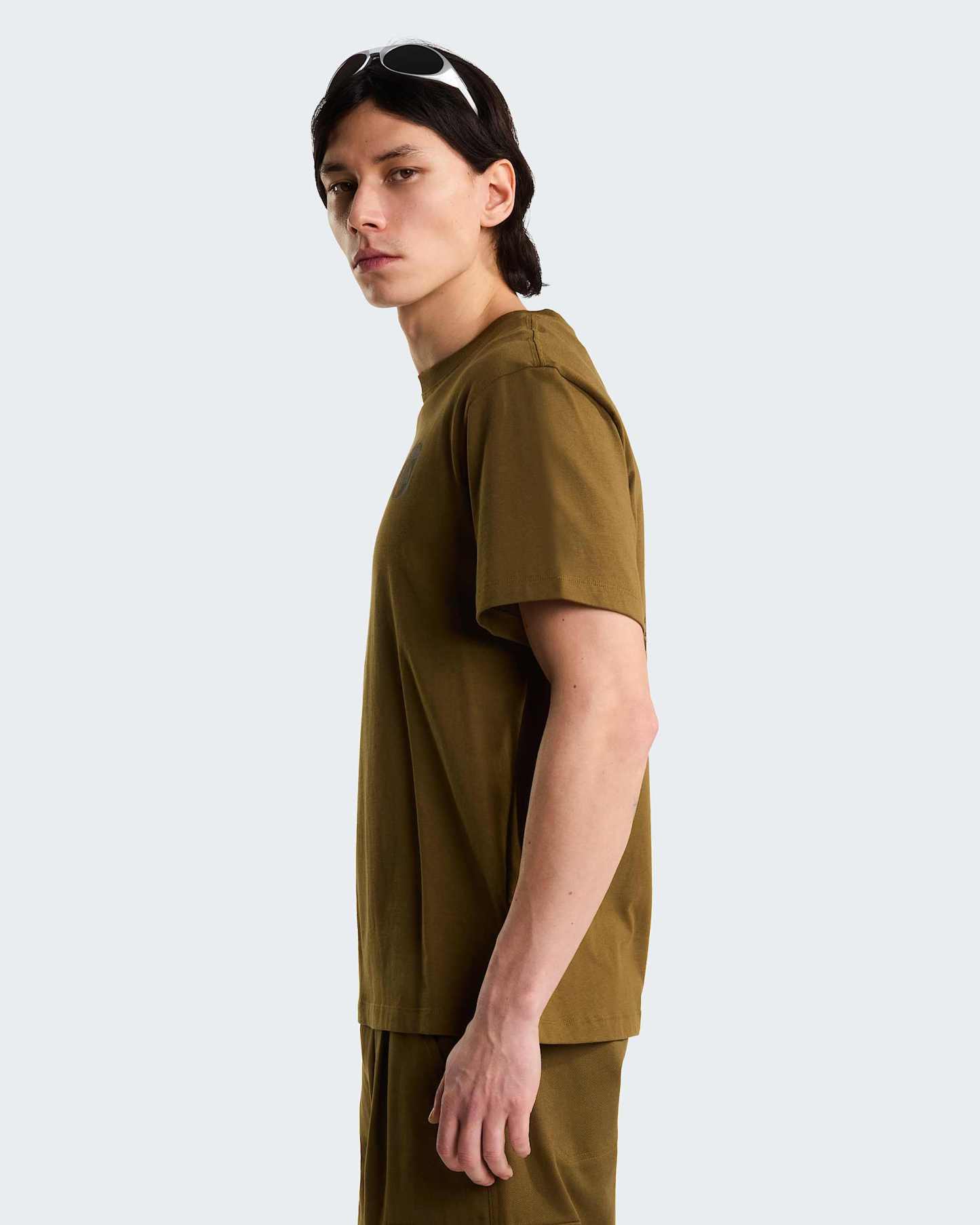 Unisex Basecamp Barista Graphic T-Shirt mit lockerer Passform – Caraway Seed