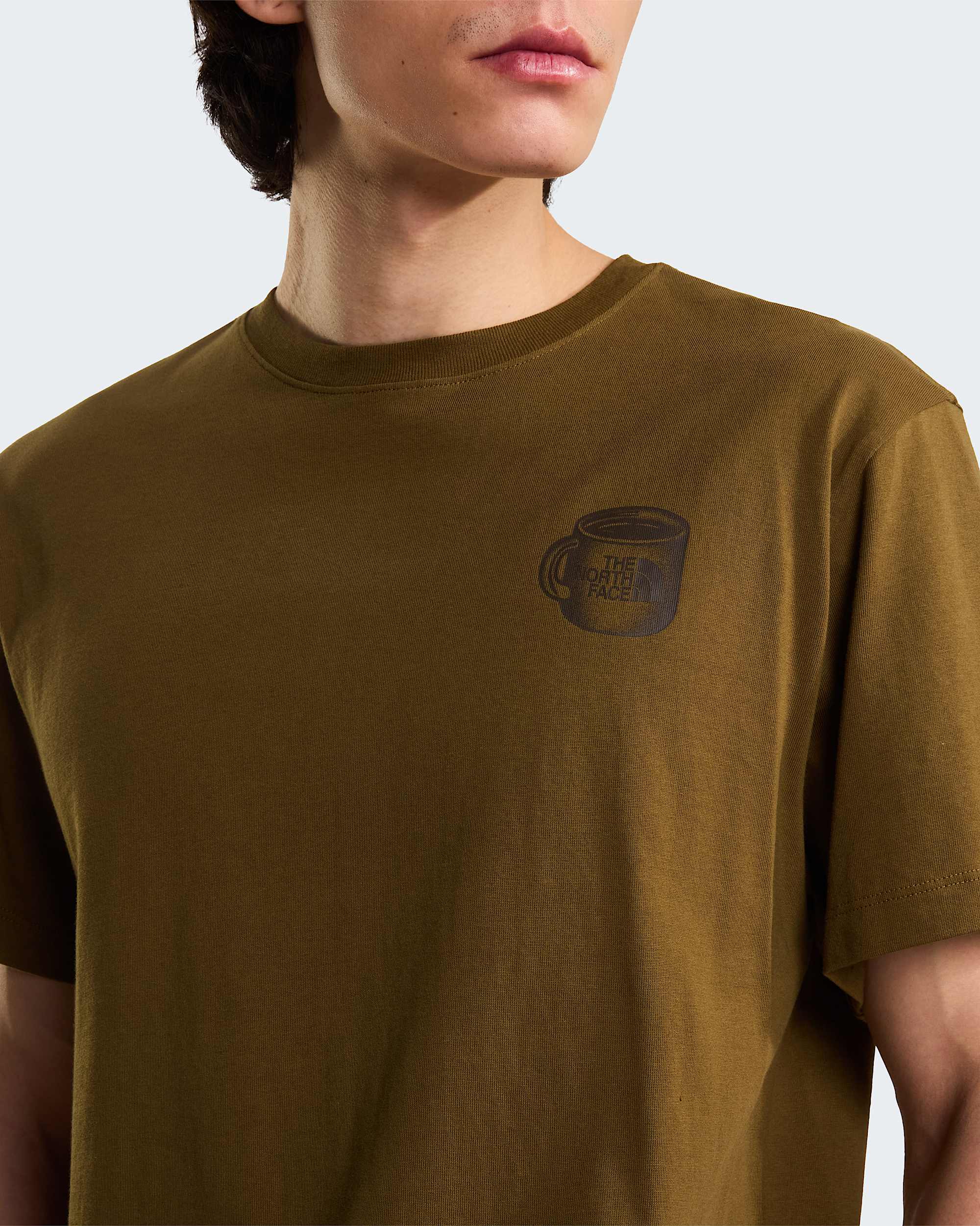 Unisex Basecamp Barista Graphic T-Shirt mit lockerer Passform – Caraway Seed