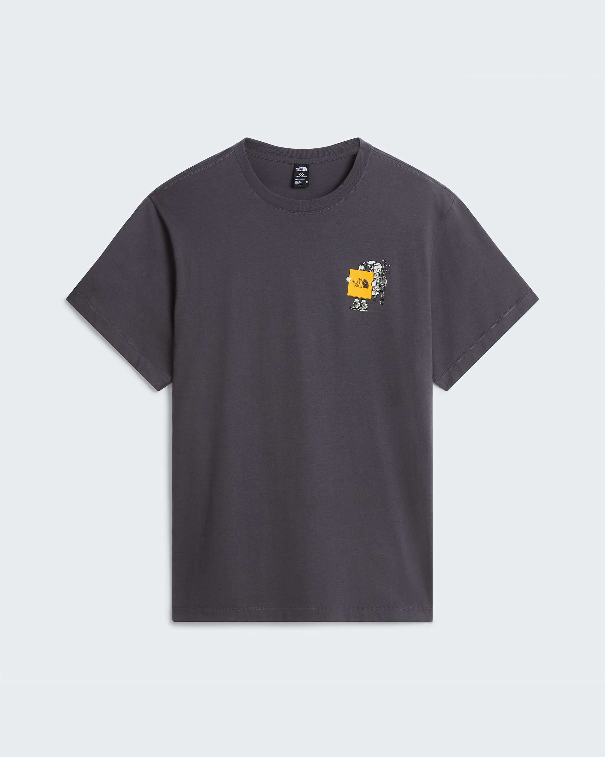 Unisex Gear Up Get Out Grafik T-Shirt – Anthracite Grey
