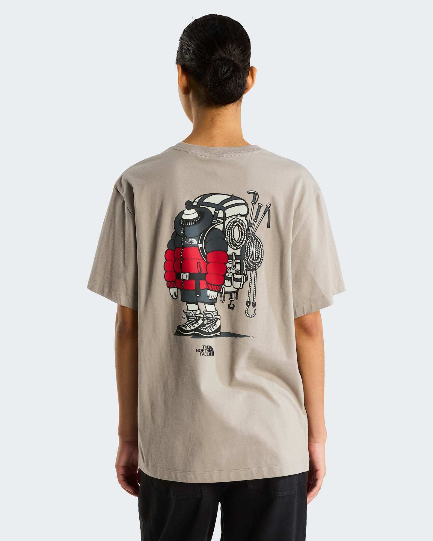 Unisex Gear Up Get Out Grafik T-Shirt – Stone Slab