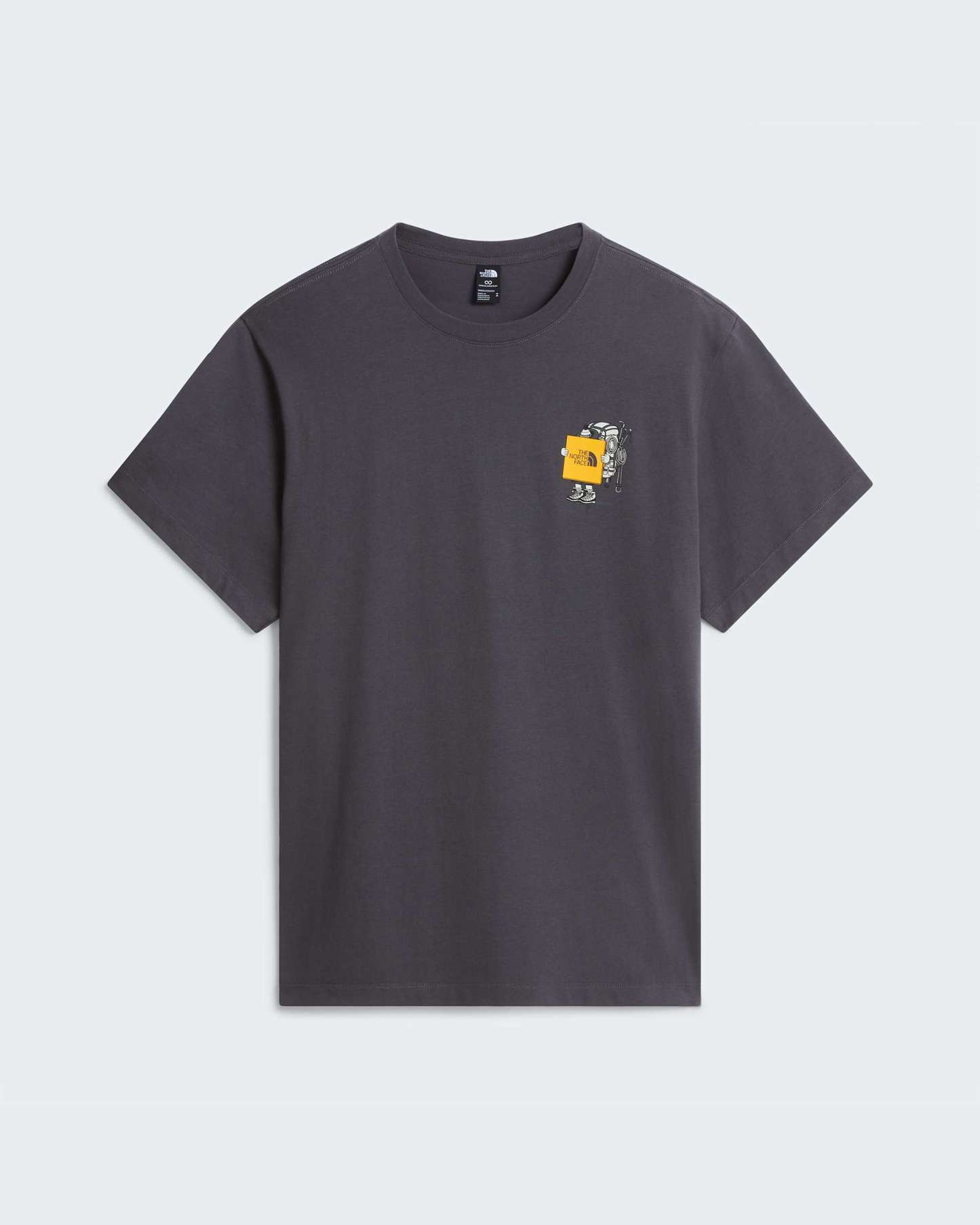 Unisex Gear Up Get Out Grafik T-Shirt – Anthracite Grey