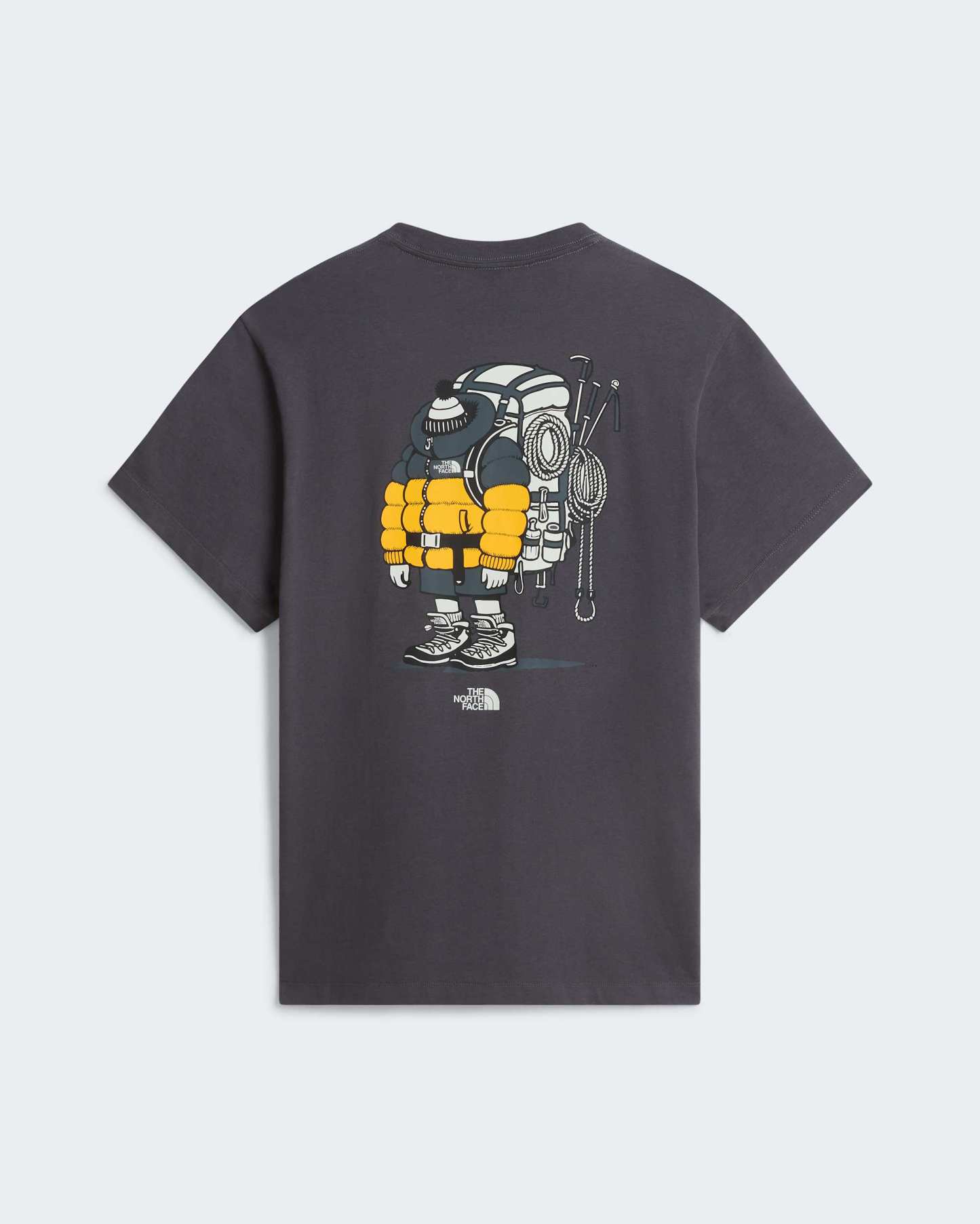 Unisex Gear Up Get Out Grafik T-Shirt – Anthracite Grey