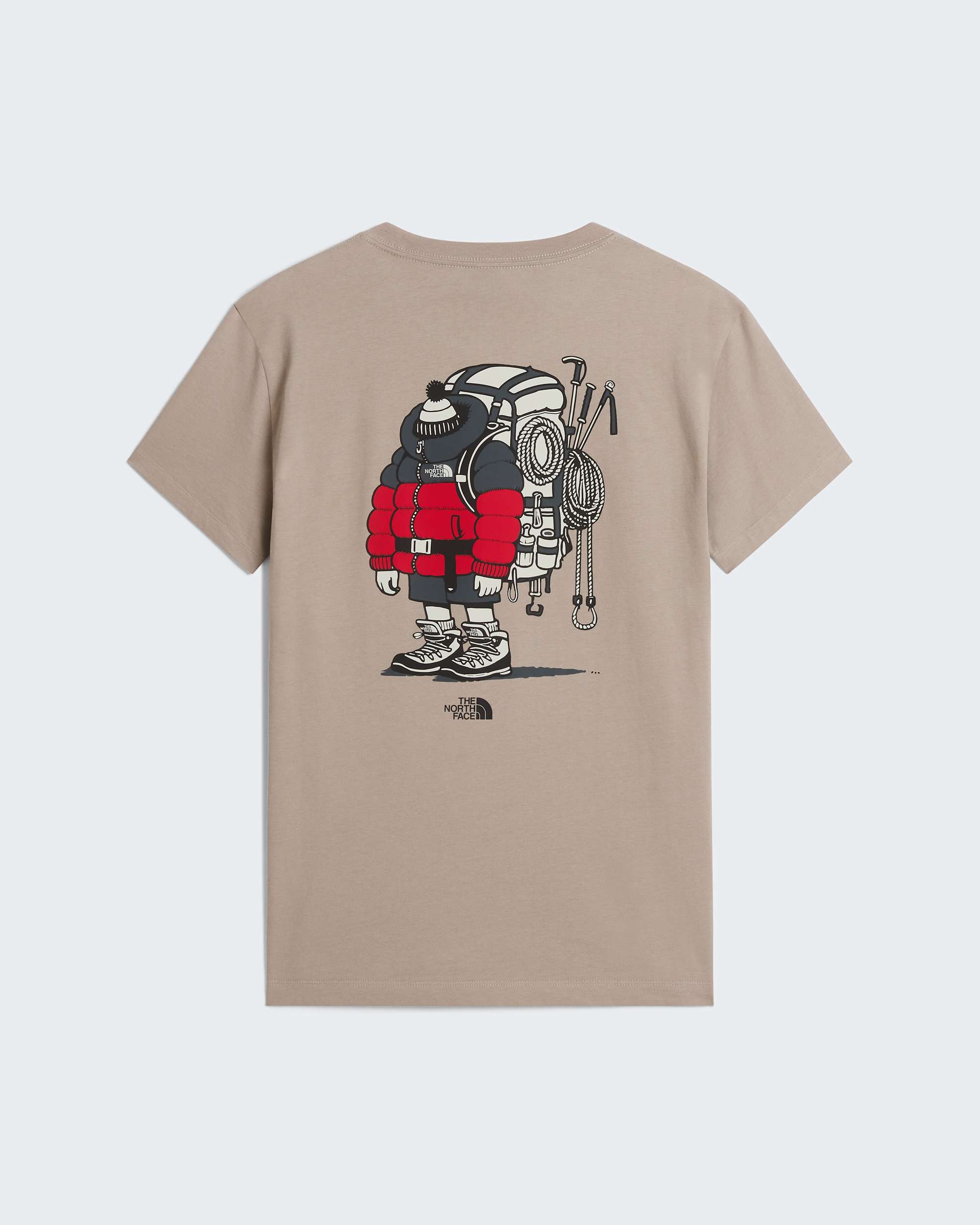 Unisex Gear Up Get Out Grafik T-Shirt – Stone Slab