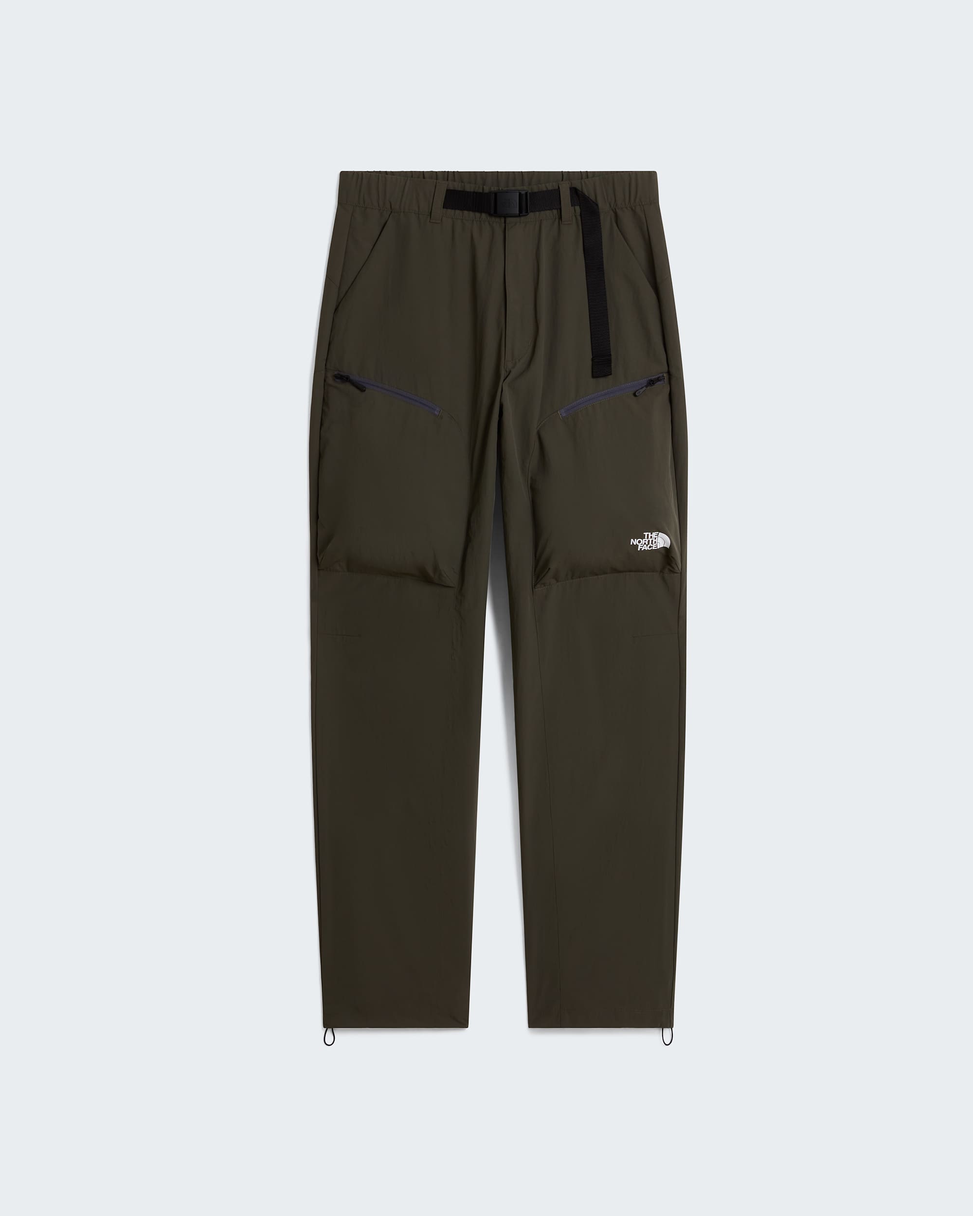 NSE Hose mit Gürtel in Unisex – New Taupe Green