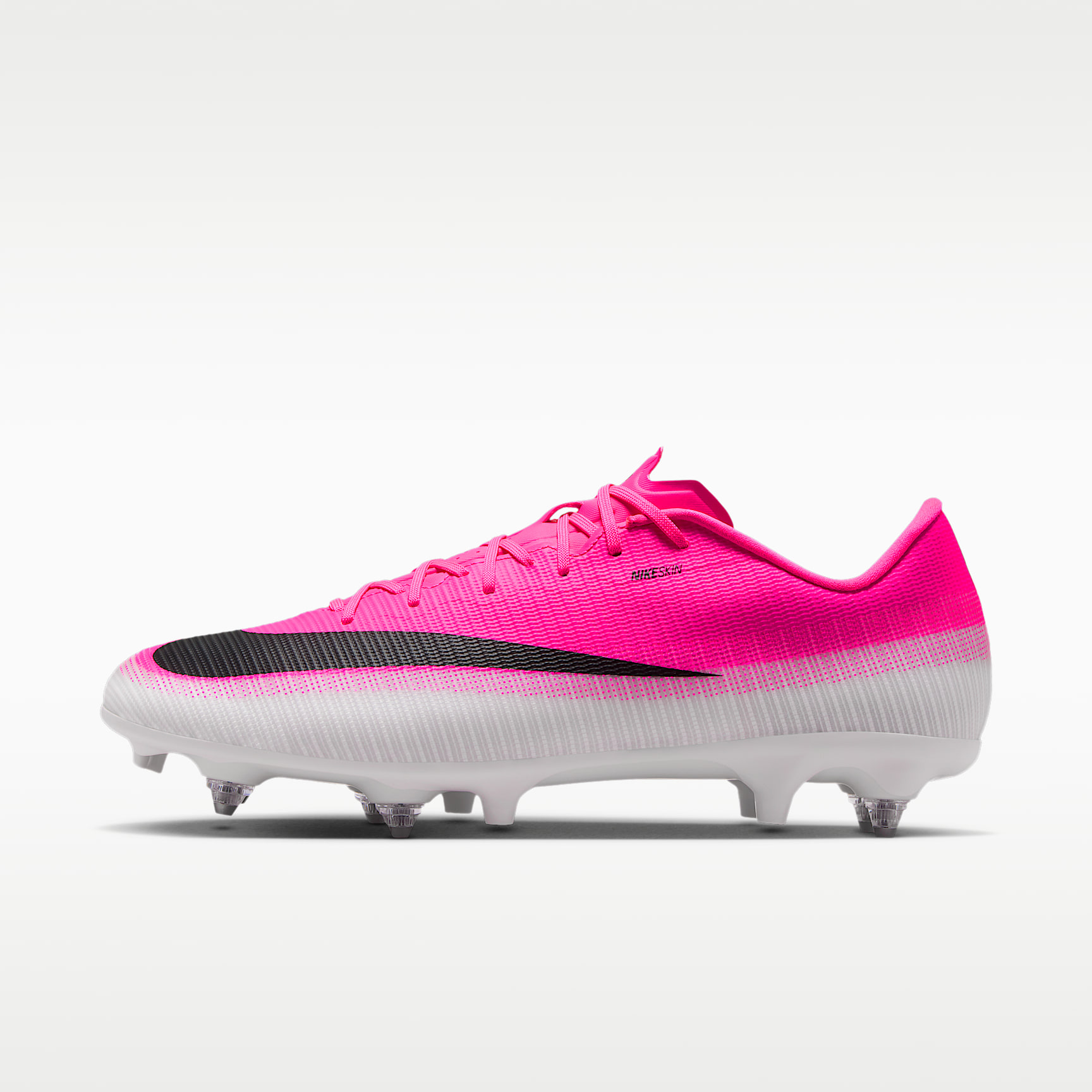Nike Mercurial Vapor 17 Academy Low-Top-Fußballschuh für weichen Rasen – Multi-Color/Schwarz