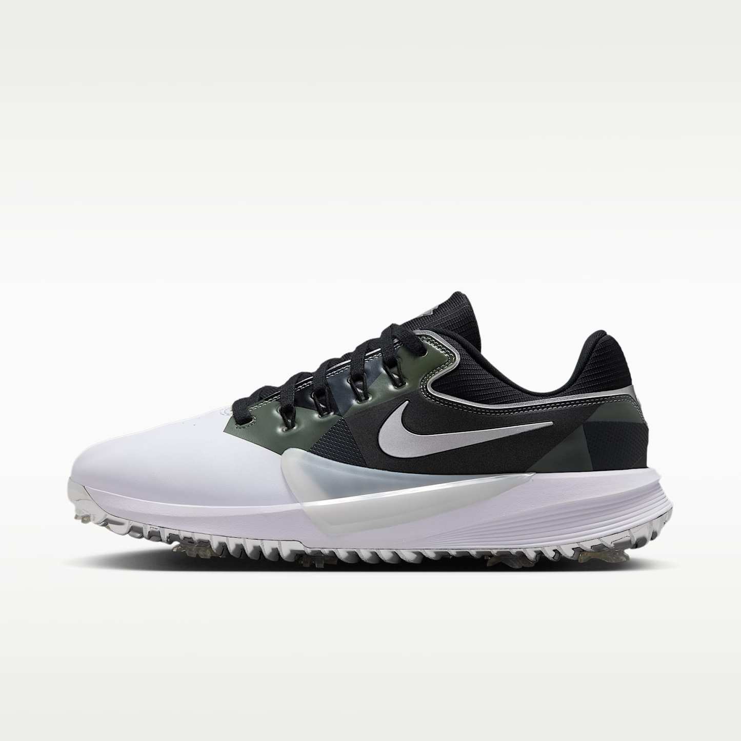 Nike Victory Pro 4 Golfschuh – Weiß/Metallic Silver/Fir/Schwarz