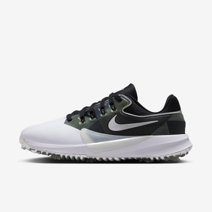 Nike Victory Pro 4 Golfschuh – Weiß/Metallic Silver/Fir/Schwarz