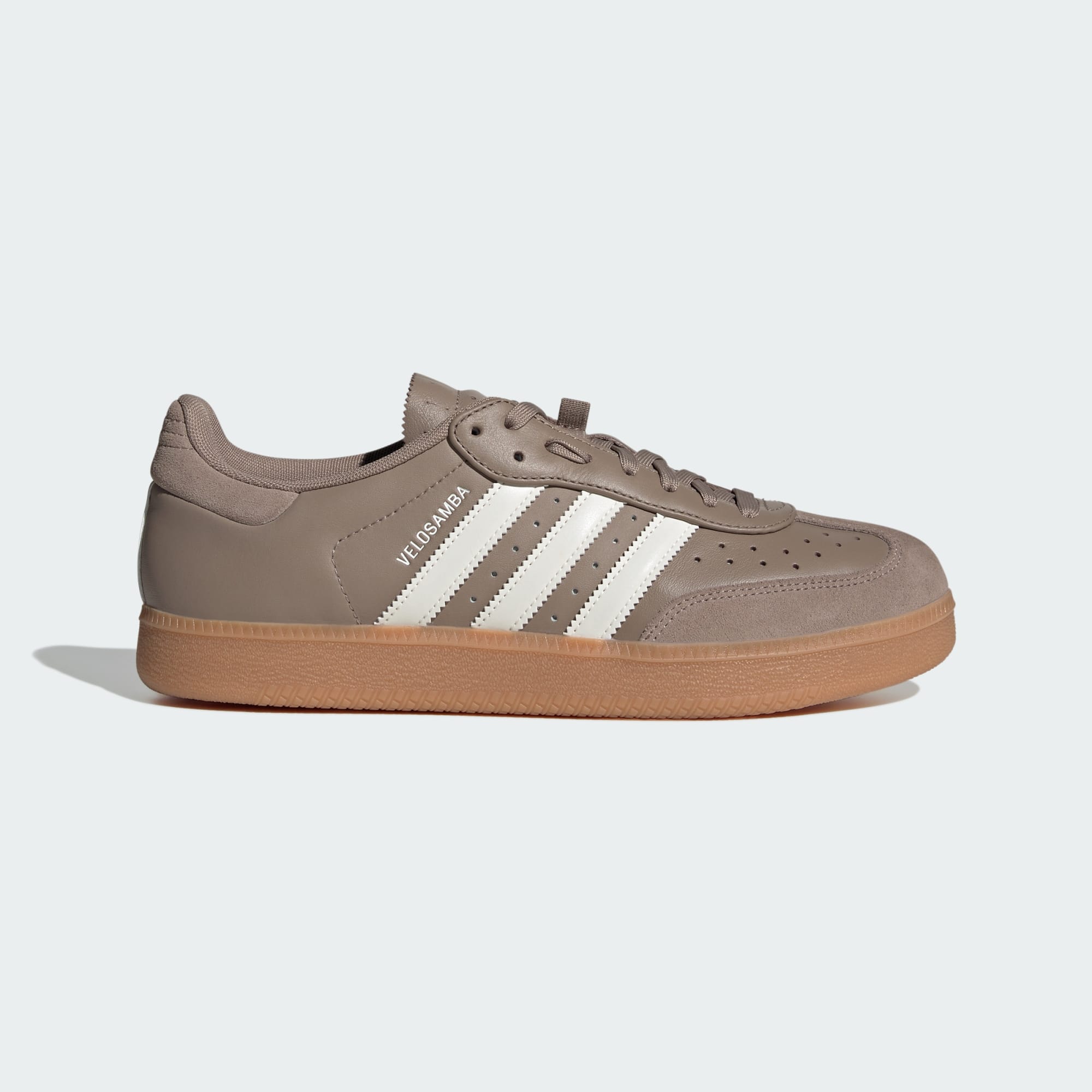 Velosamba Leather Fahrradschuh – Chalky Brown / Chalk White / Core Black – KH7280