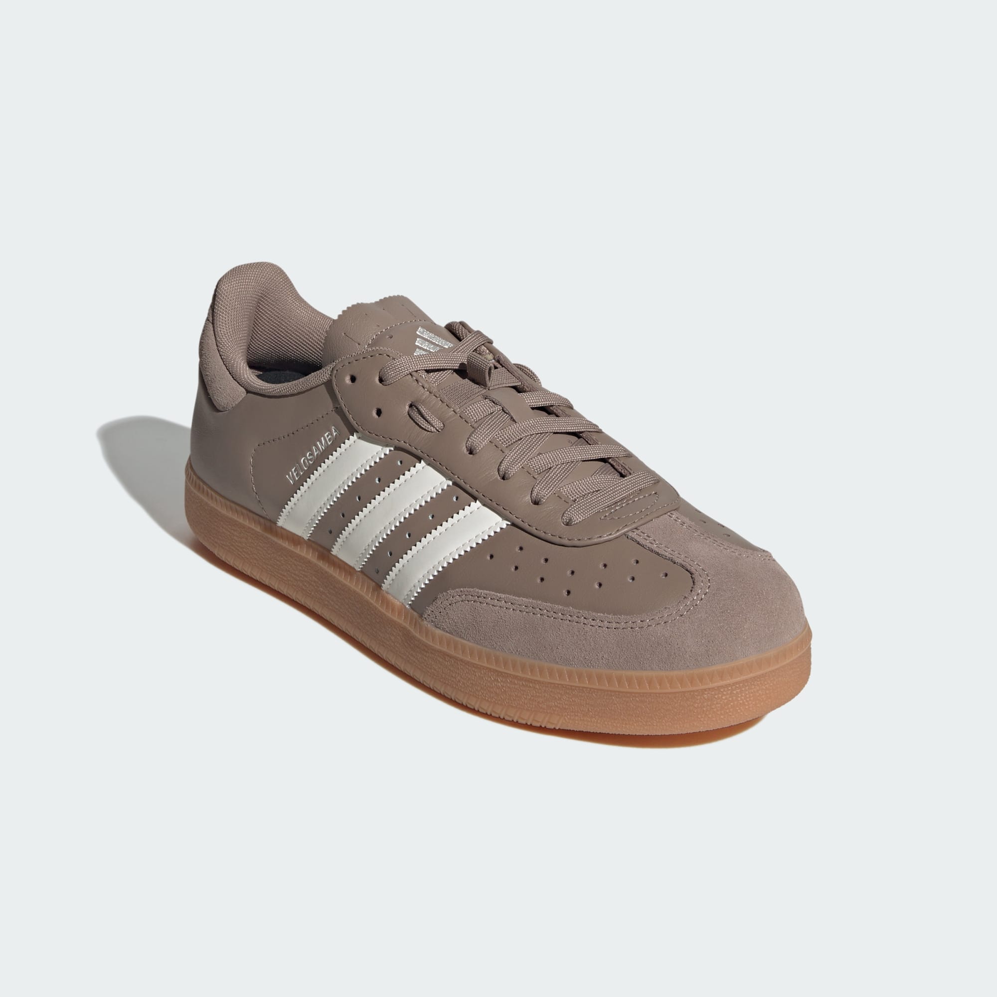 Velosamba Leather Fahrradschuh – Chalky Brown / Chalk White / Core Black – KH7280