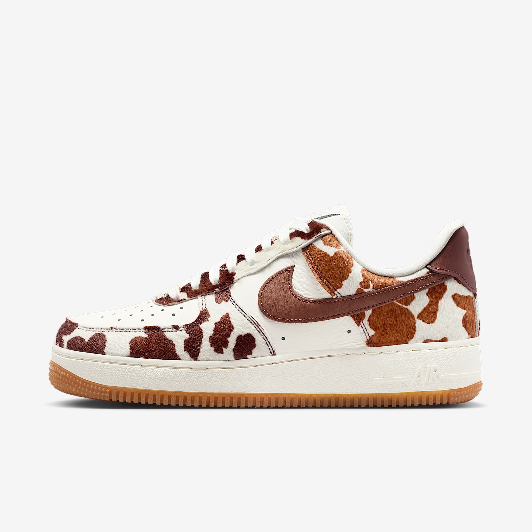 Nike Air Force 1 '07 Schuh (Damen) – Field Brown/Field Brown/Gum Medium Brown/Sail