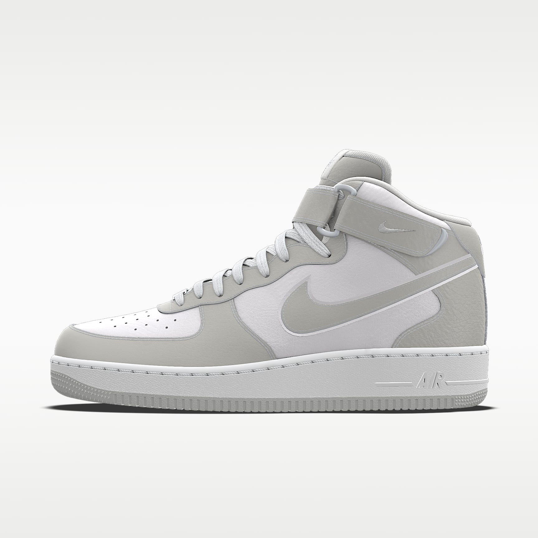 Nike Air Force 1 Mid By You personalisierbarer Damenschuh – Multi-Color/Multi-Color/Multi-Color [2120804569]