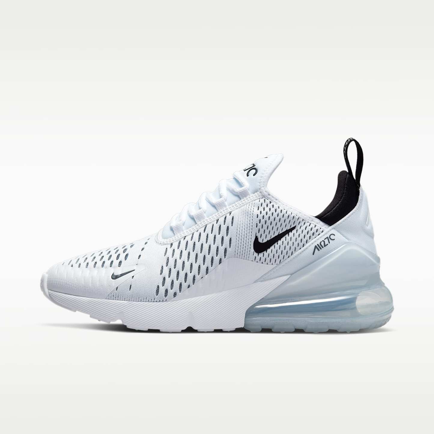 Nike Air Max 270 Damenschuh – Weiß/Weiß/Schwarz