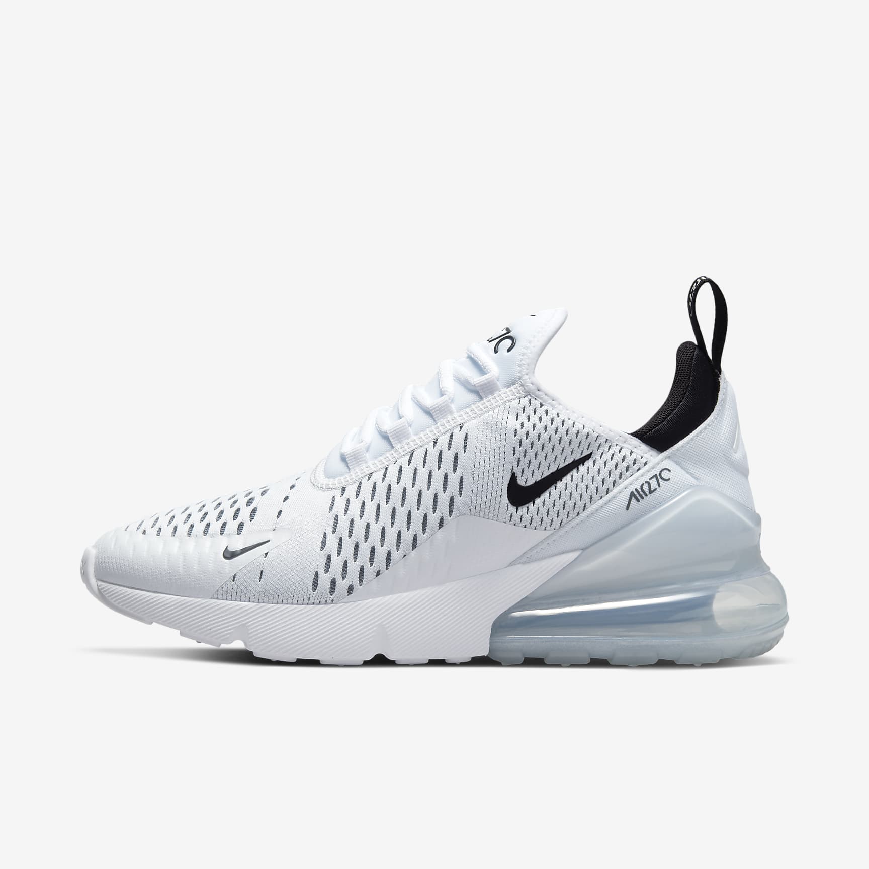 Nike Air Max 270 Damenschuh – Weiß/Weiß/Schwarz