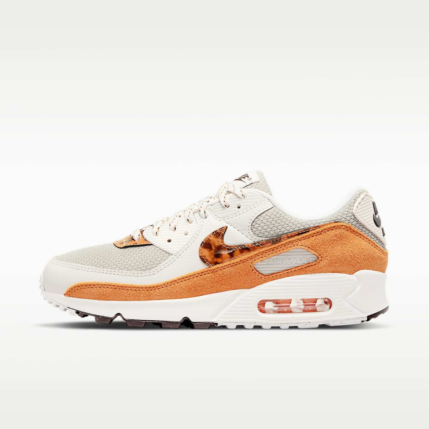 Nike Air Max 90 Damenschuh – Phantom/Velvet Brown/Light Bone/Light Curry