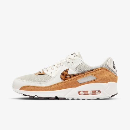 Nike Air Max 90 Damenschuh – Phantom/Velvet Brown/Light Bone/Light Curry
