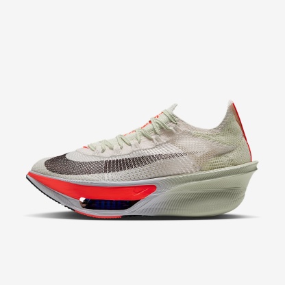 Nike Alphafly 4 Straßenlaufschuh für Wettkämpfe (Damen) – Sea Glass/Laser Crimson/Phantom/Burgundy Ash