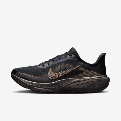 Nike Pegasus 42 "Keely Hodgkinson" Straßenlaufschuhe für Damen – Schwarz/Pitch Blue/Blackened Blue/Blur