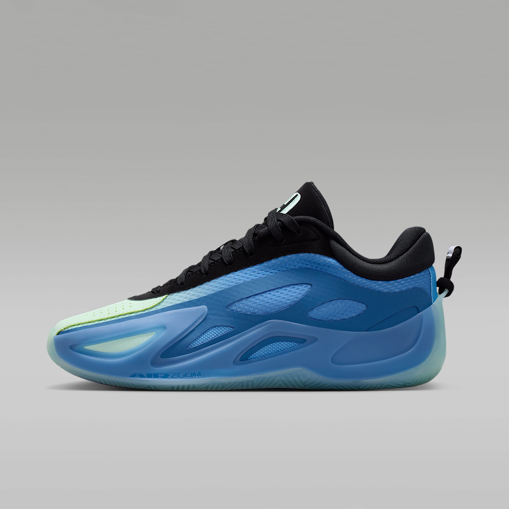Jordan Heir Series 2 "Queen Phee" Basketballschuh – True Blue/Baltic Blue/Volt Tint/Schwarz
