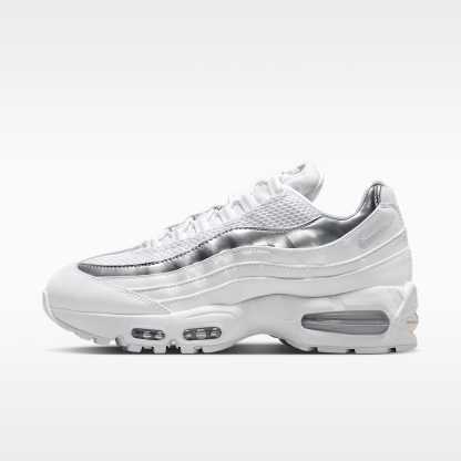 Nike Air Max 95 SE Schuh (Damen) – Weiß/Light Charcoal/Metallic Silver/Pure Platinum