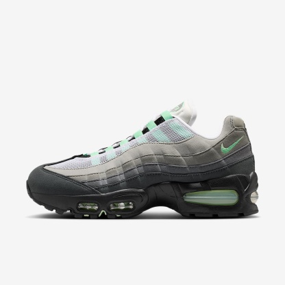Nike Air Max 95 Big Bubble Schuh (Damen) – Schwarz/Weiß/Medium Grey/Fresh Mint