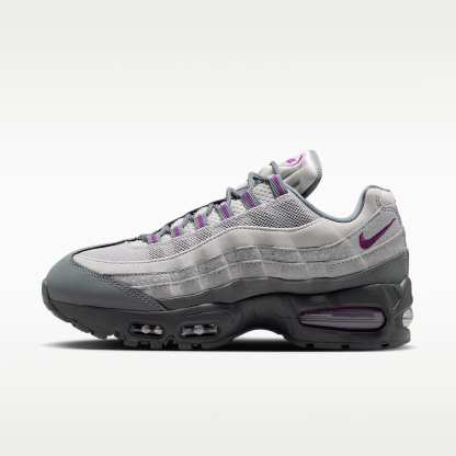 Nike Air Max 95 Big Bubble Schuh (Damen) – Cool Grey/Light Smoke Grey/Vast Grey/Bold Berry