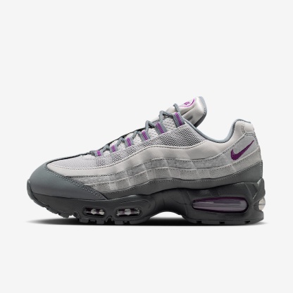 Nike Air Max 95 Big Bubble Schuh (Damen) – Cool Grey/Light Smoke Grey/Vast Grey/Bold Berry