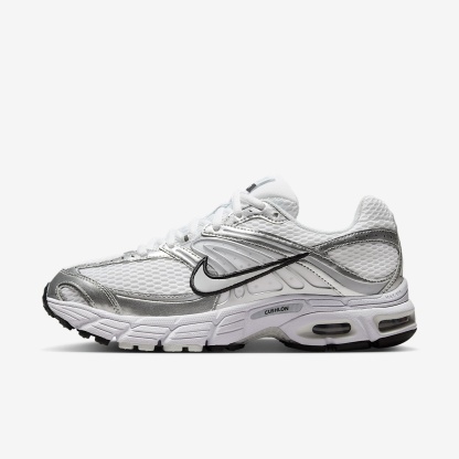 Nike Air Max Moto 2K Schuh mit reflektierenden Akzenten (Damen) – Weiß/Metallic Silver/Schwarz/Photon Dust