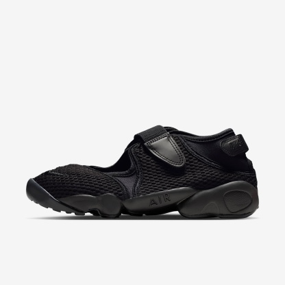 Nike Air Rift Mesh Schuh (Damen) – Schwarz/Weiß/Schwarz