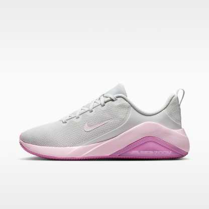 Nike Bella 7 Workout-Schuh (Damen) – Photon Dust/Light Magenta/Pink Foam